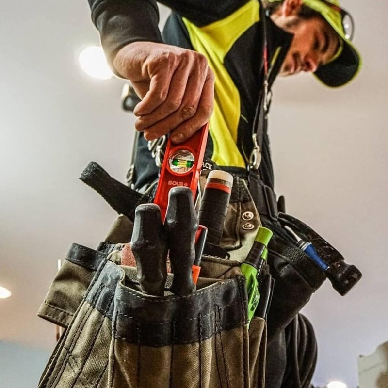 The Diamondback Miter Tool Pouch - Clip-On Tool Belt Pouch
