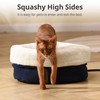 Petace Self Warming Cat Bed, 17.7" x 13.7" Anti-Slip Soft