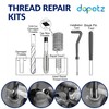Dapetz ® 15Pcs Helicoil Thread Repair Kit M14 X 1.5