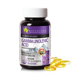 Maple Tree Gamma Linolenic Acid 180 Capsules 6 Months Supply / 메이플트리 감마리놀렌산 180캡슐 6개월분
