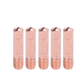 Eacam 60 Pcs 0.039in 1mm High Conductivity Copper Welding Tips, MIG Welder Tip for MB15 15AK, ARCCAPTAIN MIG200 and MIG130 Welders, Low Splattering, Heat Resistant