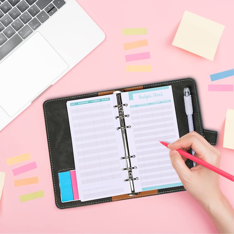 72 Budget Sheet Replacement Sheets Notepad Budget Sheet A6 6