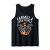 Carmela Name Birthday Gift Funny Carmela Over People Crown Tank