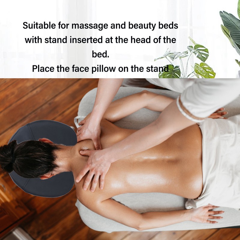 U Shaped Face Pillow Massage Face Cradle Cushion Massage Bed