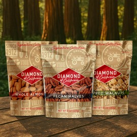 Diamond of California Signature Collection Sliced Almonds for Wholesome Snacking or Topping Your Favorite Dishes, 10 oz.