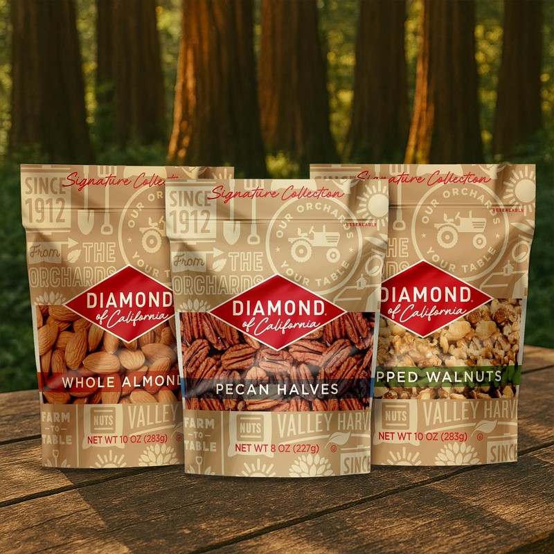 Diamond of California Signature Collection Sliced Almonds for Wholesome Snacking
