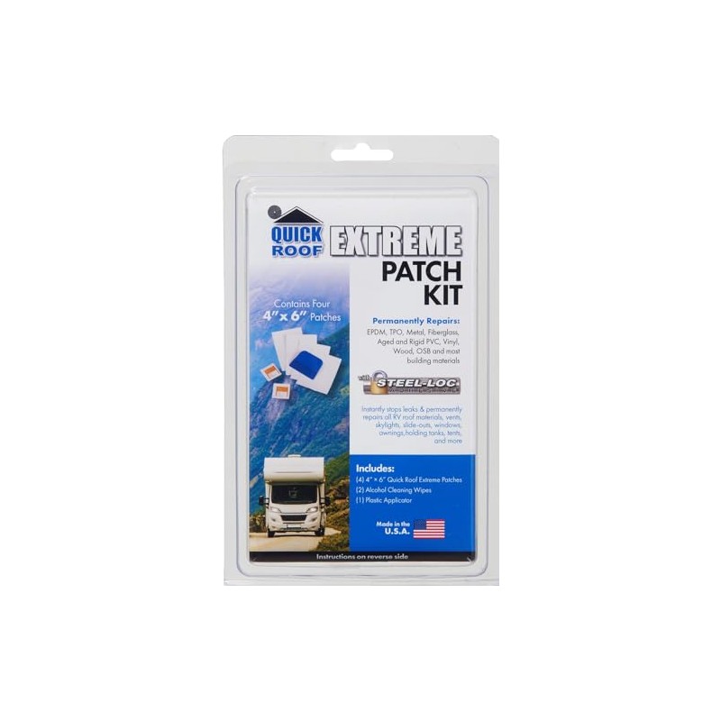 Quick Roof UBE46KIT Extreme Patch Kit (4) 4" x 6",