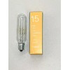 Unbranded PACK OF 5 - 15T6/C lamps, candelabra base -