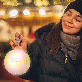 ONIYSA Kids Night Light, Baby Night Light, 17 Colors LED Night Light with USB Charging Remote Control, Silicone Cute Night Light for Kids 3 Light Modes (Aurora-Jellyfish Lamp)