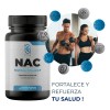 Nac N-acetilcisteína 120 Cápsulas 1200 Mg Por Porción