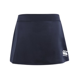 Canterbury Women's Plain Team Skort | Netball and Hockey | Concealed Shorts Skort, Navy, 18