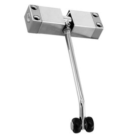 DOITOOL 1pc Door Closer Door Self Closer Door Closing Controller Door gate Closer Door Closing Mechanism Safety Slow Door Gate Closer for Home Hinge Spring Aluminum Alloy