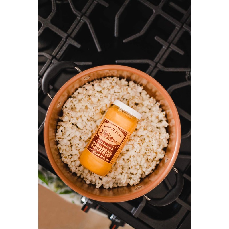 Amish Country Popcorn | Coconut Oil | Vegan, Tree Nut