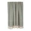 DII Chevron Throw Collection Handloomed Cotton, 50x60, Hunter Green