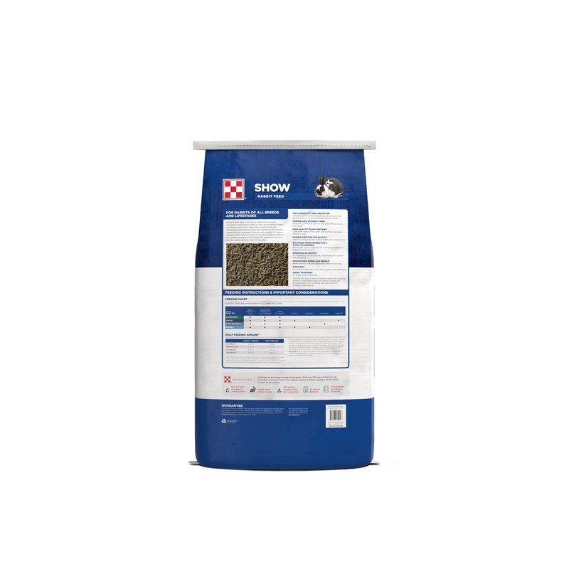 Purina® | Show Rabbit Feed | 50 pounds (50 lb)