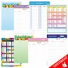 PRICARO 3 x A5 25 Sheets Magnetic Shopping List -