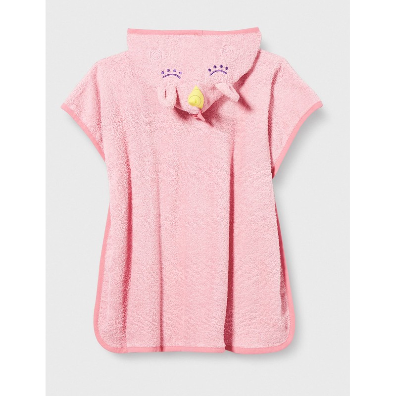 Playshoes Unisex Children's Terry Towelling Poncho Bathrobe Towel, Unicorn