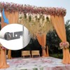 4Pcs 3 Inch Double Crossbar Hanger Backdrop Hanger for Pipe