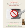 150 Count Automatic Cat Litter Box Bags Compatible with Cmg