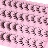 Manga Lashes Natural Look Anime False Eyelashes 20 Pairs Clear