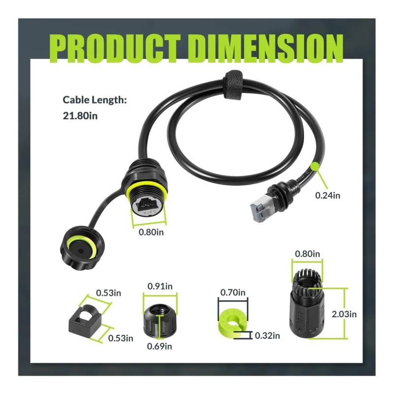 Adaptador Ethernet Usvehj Para Starlink Gen 3 Y Mini, Para