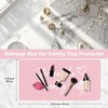 Makeup Mat for Vanity, Dual-Sided Vanity Top Protector Mat Waterproof