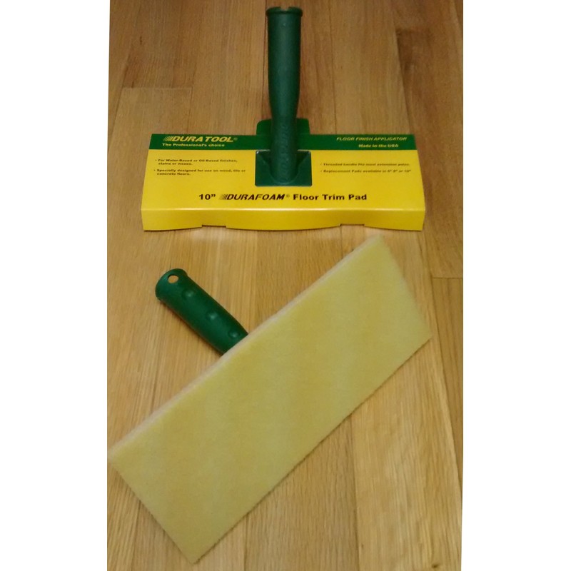 Duratool Durafoam 10" Floor/trim Pad Paint and Finish Applicator with