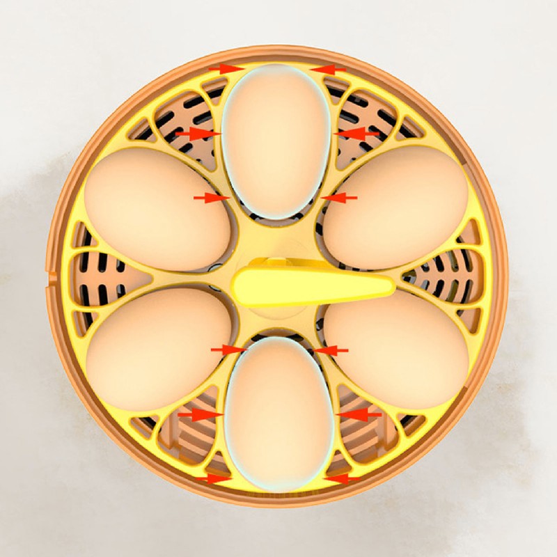 Egg Incubator 6 Eggs Smart Egg Hatchery Temperature Control Manual