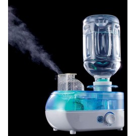 Sunpentown SPT SU-1052 Personal Humidifier with ION, 7 Hour Capacity, Blue/White
