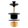 Oil Rubbed Bronze Bath Tub Drain Conversion Kit Assembly, Lift