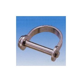 水本 Stainless Steel Rivets Type Shackle (Wide Type) Length 19 mm Wide 21 mm psw4 