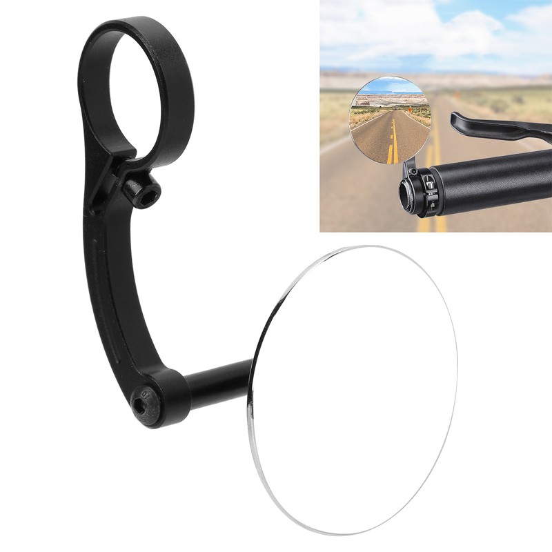 Aluminium Alloy Bicycle Adjustable Rearview Handlebar Mirror Cycling Back Eye