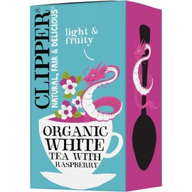 CLIPPER WHITE TEA WITH RASPBERRY ORGANIC 34 g (20 x 1.7 g)