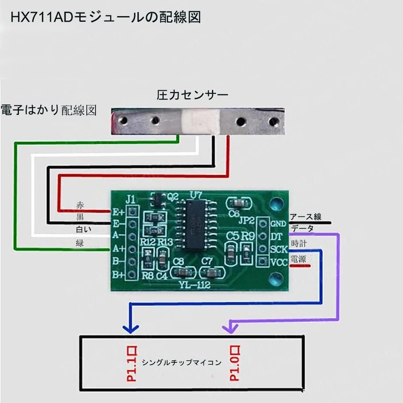 KKHMF Digital Load Cell Weight Sensor 10KG Portable Electronic Kitchen