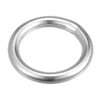 sourcing map 316 Stainless Steel Round Ring Welded O-Rings 40mm(1.57")