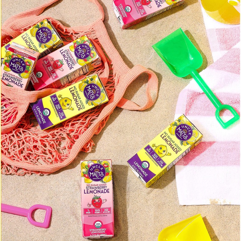 Uncle Matt’s No Sugar Added Lemonade Organic Fruit Juice Box