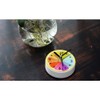 Beavorty Cute Boys and Girls Fridge Clock Magnet Round Fruit