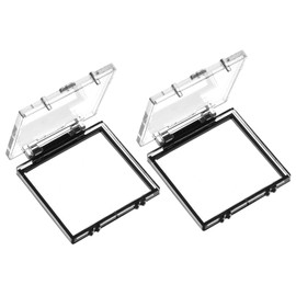 NICENEEDED 2 PCS 41mm PC Power Button Cover, Dustproof Waterproof Collision Resistant Push Switch Protector, Plastic Transparent Cap Protector for Switch Computer