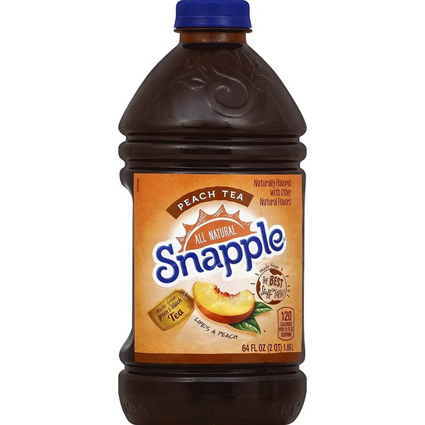 Snapple, Peach Tea, , 64 Fl Oz