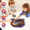 Qiuenisray Wooden Puzzles for Adults 500 Pieces, 3D Vision Effect
