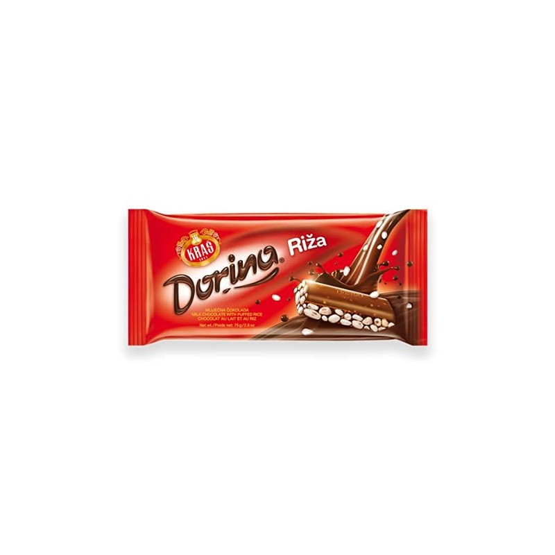 Dorina Chocolate bar form Croatia (Riza - Milk Chocolate With