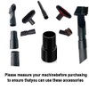 Veehaolu 6Pcs Vacuum Attachments Set, Compatible with Kar cher Vacuums,
