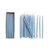 Creative Co-Op 24-Piece Unscented Thin Taper Candles in Box, Light