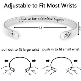 Graduation Bracelet Gifts for Her 2025-1