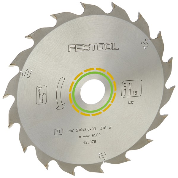 Festool 495379 Standard Ripping Blade for TS 75 Plunge Cut
