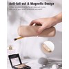 FERYES Organizador de brochas de maquillaje para viajes, magnético