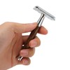 Safety Shaver Professional Double Edge Razor with Heavy Duty Long