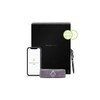 Rocketbook Flip Smart Notepad, Black Cover, Lined/Dot Grid Rule, 8.5