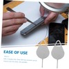 Tofficu 100Pcs Metal Sim Card Tray Ejector Tool Durable Sim