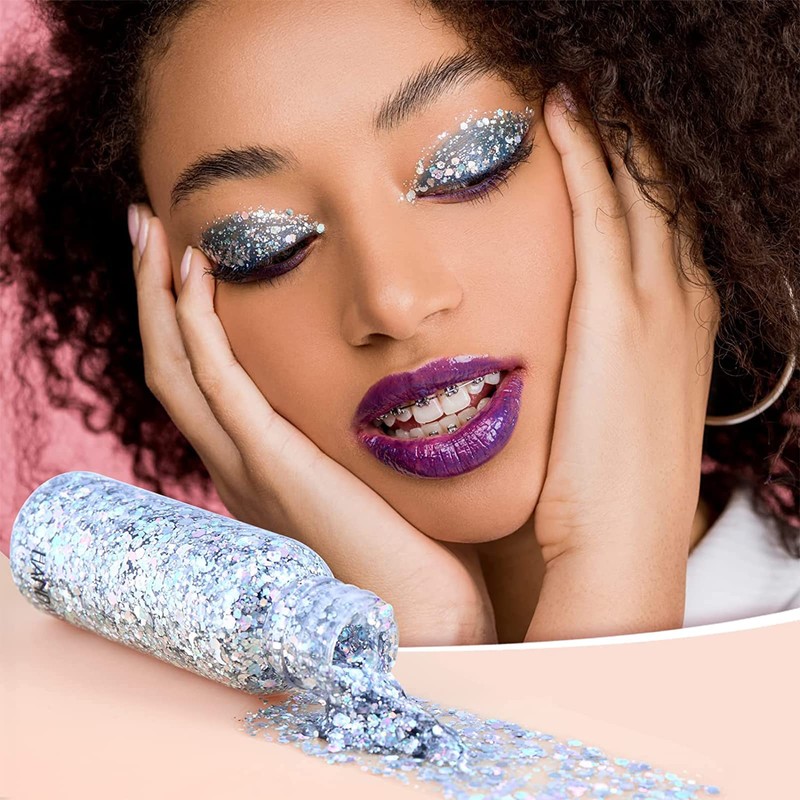 Body Glitter Gel Glitter Liquid Face Body Glitter Gel Festival